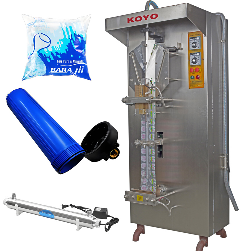 koyo sachet water machines with filter