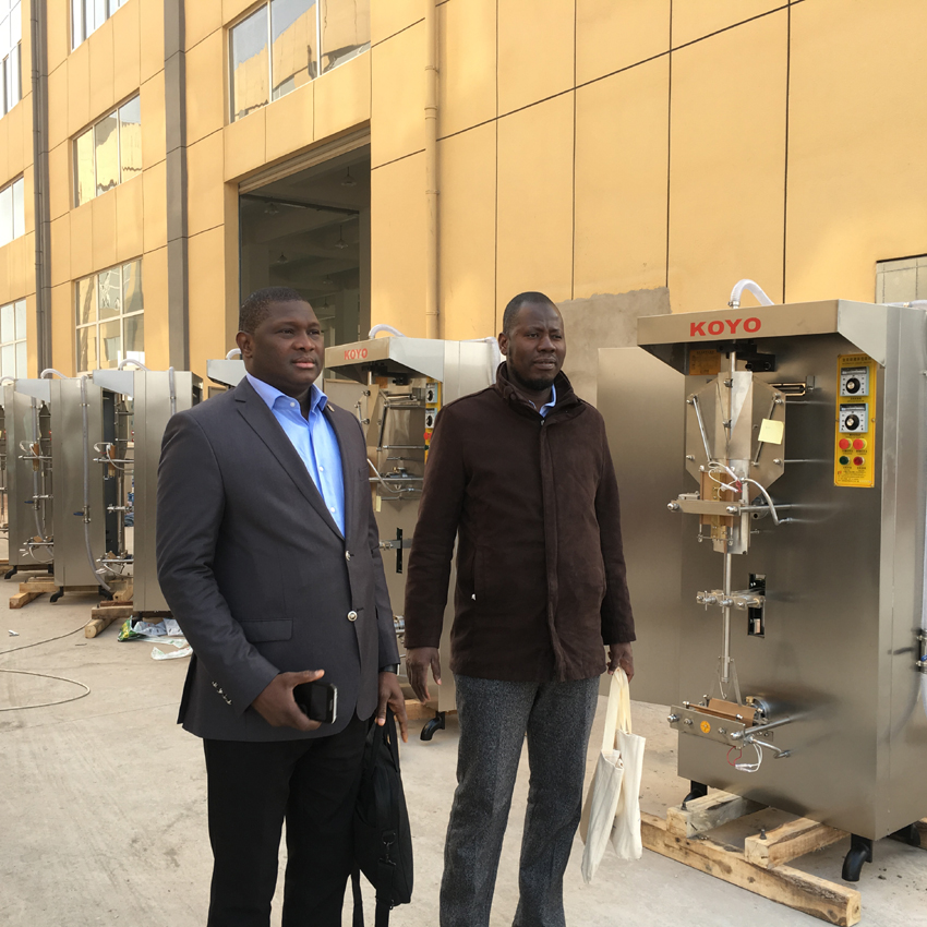 koyo sachet water machines with filter