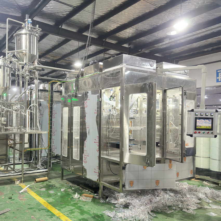 Dual-Channel Yogurt Milk Packaging Machine