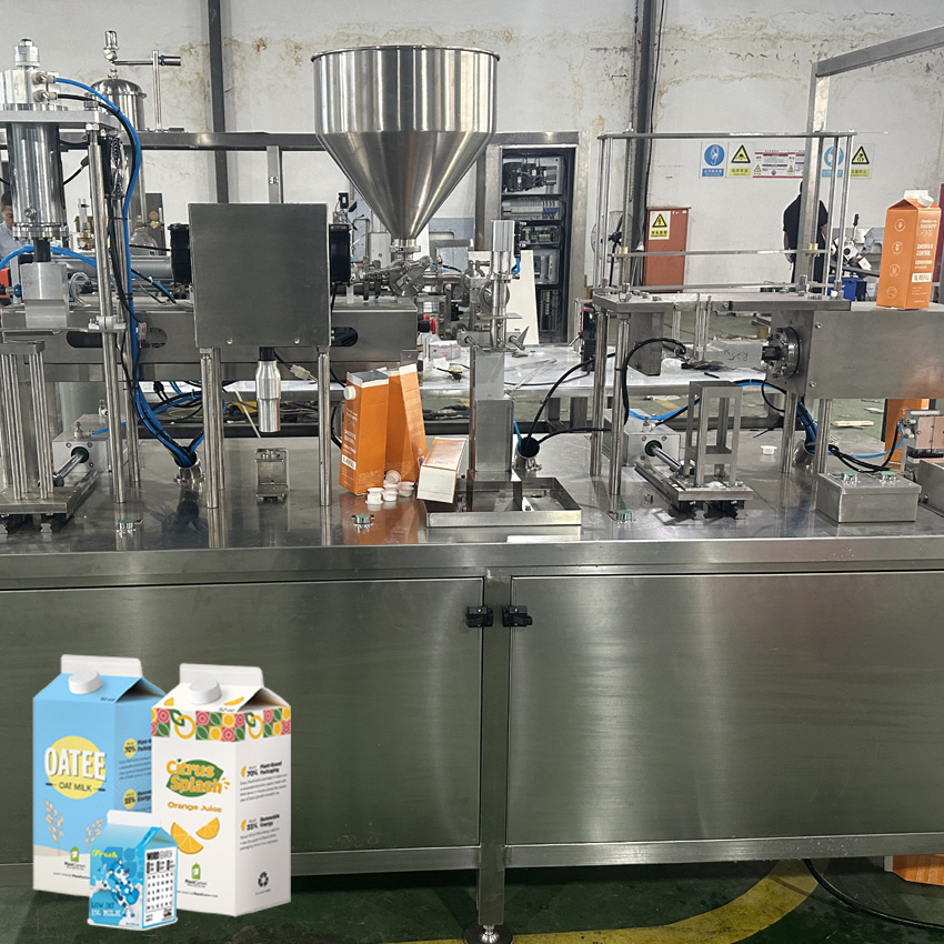 gable top carton filling machine