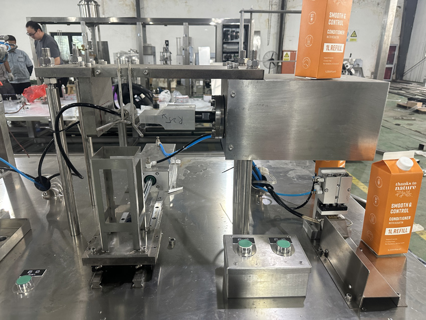 gable top carton filling machine