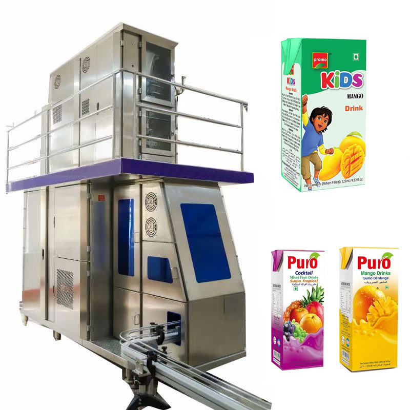 Auto Ttra Pack Carton Filling Machine