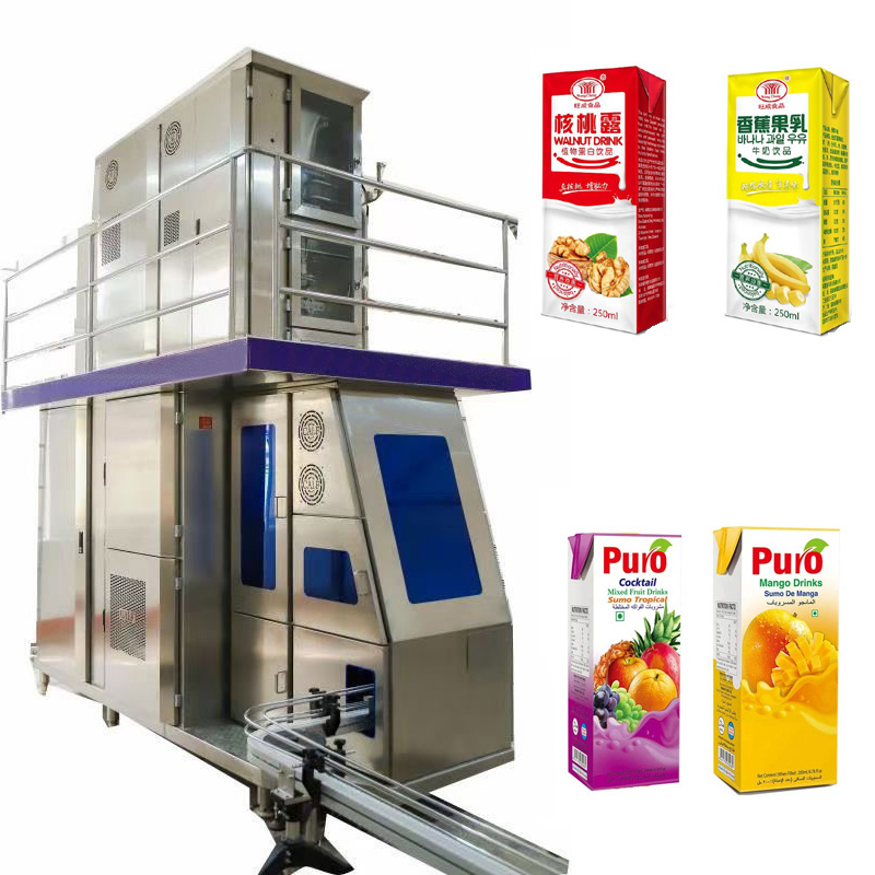 Auto Ttra Pack Carton Filling Machine