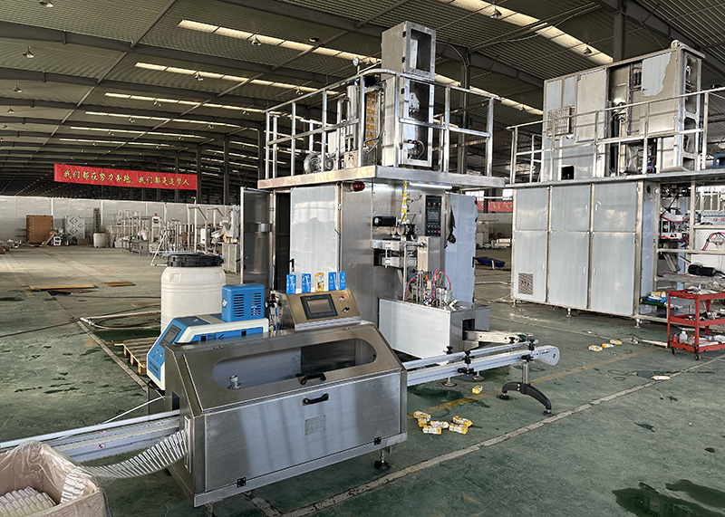 Auto Ttra Pack Carton Filling Machine